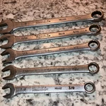 5 Pc Master Mechanic Wrenches M61XX Series M6120 M6118 M6116 M6114 M6112 Taiwan. Fixed Price $59.99.