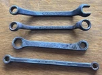 2- Ford Script Wrenches Walden Lectrolite All Very Vintage. Fixed Price $21.50.