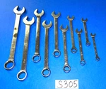 Mac Tools 10 Piece Sae. Standard Combination Wrench Set 12 Point 5/16 7/8. Fixed Price $180.00.