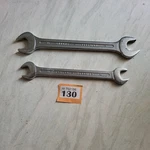 Vintage Acesa NO.702 19MM 18MM And 15MM/14MM Open-ended Spanners X Off. G.c.. Fixed Price $10.59.