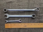 Blue-point Wrenches Lot Of 3: X-2022 Box, DEX-22 Combo, 1214 Open End Usa. Fixed Price $29.99.