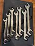 Snap On Tools Wrenches 10MM-17MM. Vsm Metric Range Mechanic. Automotive. Fixed Price $185.00.