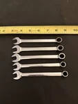 Snap On 5 Piece Mini British Standard Wrench Lot - Woex 70 80 90. Fixed Price $69.95.