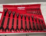 Proto JSCV-20S Ratchet Wrench Set Piece Black Chrome Reversible. Fixed Price $675.00.