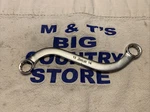 Snap-on Tools Usa 13MM 14MM S-shaped 12PT Double Box End Wrench S5911. Fixed Price $31.50.