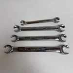 Snap-on 4 Piece Metric Flare Nut Wrench Set 10-12MM 15-17MM 16-18MM 19-21MM. Fixed Price $99.99.