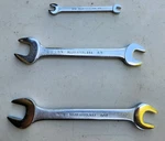 Open End Wrench Husky Usa Set 3PC 1/4-13/16 Chrome Sae 34010 34024 34025. Fixed Price $10.00.