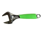 Snap-on Tools Green 8" Slim Jaw Wide-mouth Adjustable Wrench ADHWS8G Spain New. Fixed Price $115.00.
