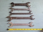 Lot Vtg Usa Made Wrenches Blackhawk-armstrong Wards Vlchek Drop Forged Vanadium. Fixed Price $24.00.