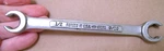 Craftsman -vv- 44171 Double Open End Flare-nut Line Wrench 1/2" X 9/16" Usa. Fixed Price $17.99.