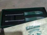 Rare Snap-on Tools 75TH Anniversary Hard Grip Screwdriver Set SDS2ANV Open Box. Fixed Price $149.95.