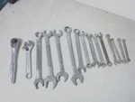 X15 Craftsman Assorted Tools Combo Open End Wrenches Adjustable & Ratchet. Fixed Price $54.95.