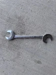 Armstrong 27-844 1-3/8" Open End Satin Chrome 15 & 60 Full Polish Angle Wrench. Fixed Price $39.99.