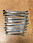 Craftsman Usa Metric Combination Wrench 8 Pc Set 12 Pt To 15MM. Fixed Price $24.99.