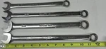 Snap-on Oex Sae Combination Wrench Set Chrome Finish Steel 4PC 9/16-1-1/16. Fixed Price $79.00.