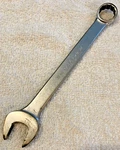Vtg Par X BOM18 By Snap Tools 18MM 12PT Metric Combination Wrench Made Usa. Fixed Price $16.99.
