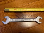 Vintage Wgb Din 3110 19MM 18 Open Ended Spanner Wrench Tool Germany. Fixed Price $12.50.