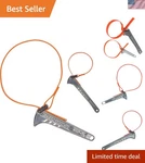 Shbkit Grip-it Strap Kit, Adjustable Wrenches With 6 And 12-INCH.... Fixed Price $69.08.