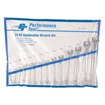 Performance Tool W1114M Piece Met Combo Wrench Set. Fixed Price $45.99.