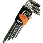 Stanley Stainless Steel Hex Key Set, Long Ball Point L-wrenches, 25 Angle, Used. Fixed Price $135.75.