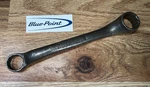 Vintage Blue Point XS-1820 9/16 5/8 Short Offset Box End WRENCH-12 Usa. Fixed Price $9.95.