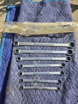 Craftsman Double Box End Wrench 7 Piece Set Sae V-43934 Usa Original Bag 12PT. Fixed Price $188.88.