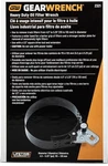 Gearwrench Truck Oil Filter 4-1/2 To 5-1/4 Use W/1/2" Drive -heavy Duty. Fixed Price $50.00.