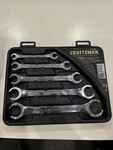 Craftsman Professional 9-42012 Usa 5-PIECE Fully Polished Flare Nut Wrench Set. Fixed Price $59.99.