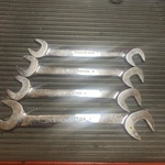 Vintage Snap On Metric Way Four Wrench Double Open End VSM52 12 13 14 17. Fixed Price $85.00.