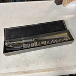Vintage Husky CB43 3/8" Drive Ratchet Usa Tin With Socket Set And File. Fixed Price $39.99.