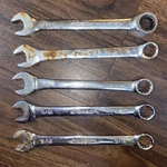 5X Husky 9/16" Combination Wrench Alloy Steel 12 Point 33018 Made Usa. Fixed Price $17.00.