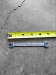 Hazet 450 Double Open End Chrom Vanadium Wrench 6MM-7MM Germany. Fixed Price $14.95.