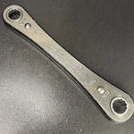Sears Craftsman Usa 1/2" 9/16" 12 Point Ratcheting Box End Wrench 43683. Fixed Price $5.99.