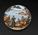 American Portraits Plate Boy Scouts The West By Don Scheffler 20059 Avon 1985. Fixed Price $10.49.