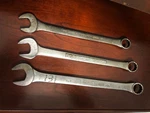 Vintage Williams Superrenches-combination 1166, 1167A, 1167--3/4", 13/16", 7/8". Fixed Price $19.00.