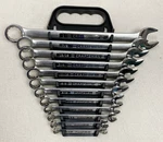 Vintage Craftsman Usa Sae Va 12 Point Combination Wrench Set 1/4 To Caddy. Fixed Price $298.00.