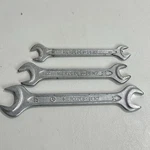 3 Mercedes Benz DIN895 Open End Wrenches Metric Matador & Heyco 8MM To 17MM. Fixed Price $19.95.