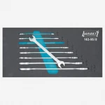 Hazet 163-95/8 Metric Double Open-end Wrench Set, Pieces. Fixed Price $147.98.