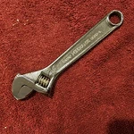Vintage Master Mechanic MM91-6, 6" Adjustable Wrench, Usa Made, Nos. Fixed Price $9.99.