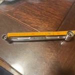 Rare! Snap-on Tools Usa 15MM 18MM Metric Double End Flex-head Wrench FHM1518. Fixed Price $102.00.