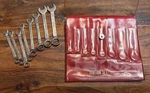 Vintage Sears Usa Made 8PC Combination Ignition Wrench Set Craftsman 44671. Fixed Price $15.00.