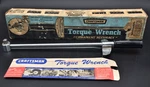 Vtg Craftsman 4464 1/2" Drive Torque Wrench 0-150 Foot Pounds W/ Box. Fixed Price $36.75.
