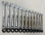 Matco 12 Pc. Ratcheting Wrench Set Reversible. Fixed Price $299.00.
