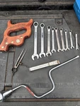 13PC Sears Craftsman Usa Wrench Random Tool Lot Caliper Speeder Chisel Used 4469. Fixed Price $21.00.