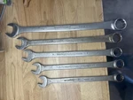 Williams Open End Combo 12 Point Box Wrench Set. Fixed Price $70.00.
