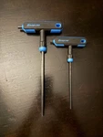 2 New Snap-on Tools Metric Soft Grip Handle Hex Allen AWSGM4A /6A 4MM 6MM.. Fixed Price $45.00.