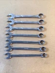 Piece - Metric Snap On Wrench Set Oexm 10, 11, 12, 13, 15, 17, 18MM Underline. Fixed Price $92.50.