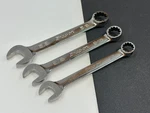Snap-on Tools 3PC Hex Spline Short Combination Wrench Set OES20B, OES18B, OES16B. Fixed Price $59.99.