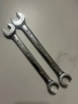 Snap-on 2 Piece Point 9/16" And 5/8" 6-PT Sae Open-end/flare Nut Wrench New. Fixed Price $90.00.