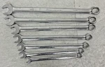 Snap-on SOEXL707B 12-POINT Sae Flank Drive Plus Long Combination Wrench Set. Fixed Price $275.00.